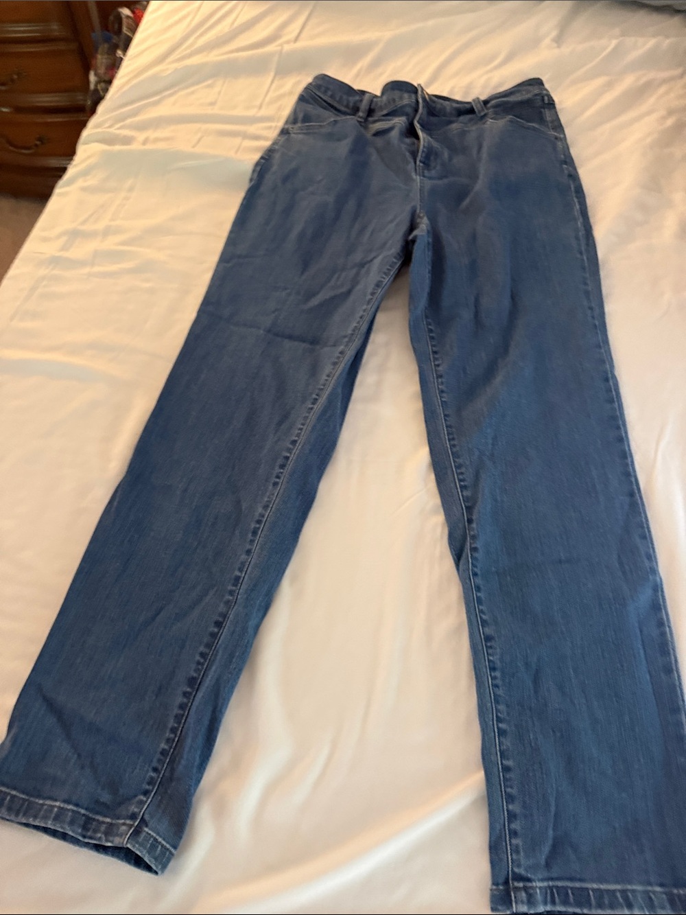 INC International Concepts Medium Blue Straight Leg Jeans
